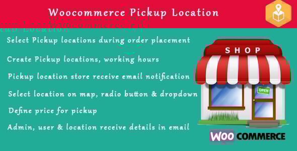 Woocommerce 取货地点（本地取货）wordpress 插件