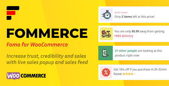 Fommerce – WooCommerce 通知