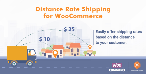 WooCommerce 的距离费率运输