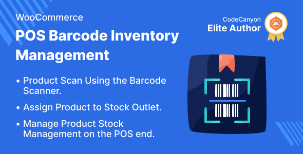 WooCommerce 的销售点条形码库存插件