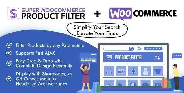 Super WooCommerce产品过滤器和商店建设者