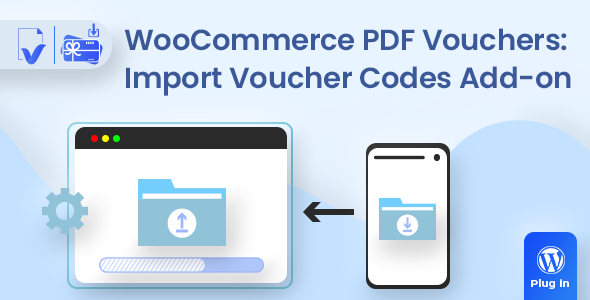WooCommerce PDF Vouchers ： 导入优惠券代码插件