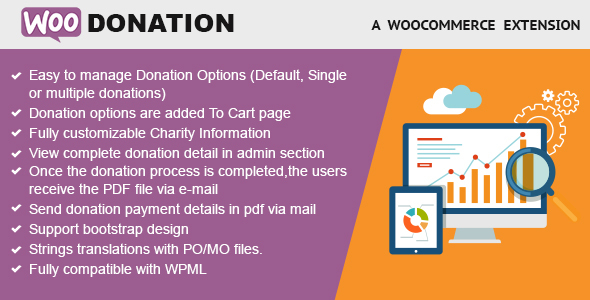 WooDonation – WooCommerce 捐赠插件