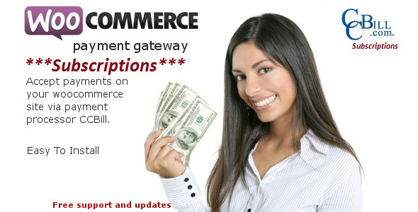 CCBill 支付网关 – WooCommerce 订阅