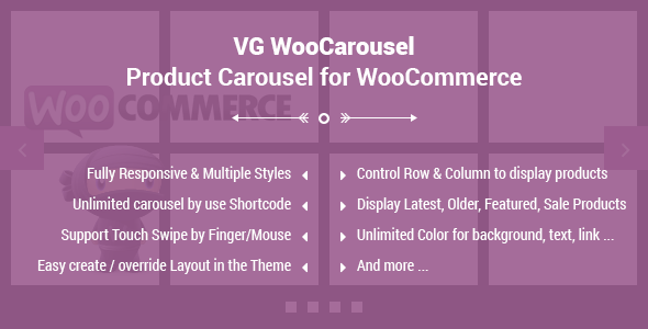 VG WooCarousel – WooCommerce 的产品轮播