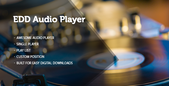 Easy Digital 下载 Product Audio Sampler Player