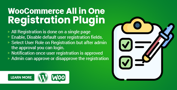 WooCommerce 多合一注册插件