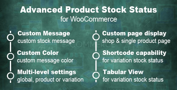 WooCommerce 的高级产品库存状态