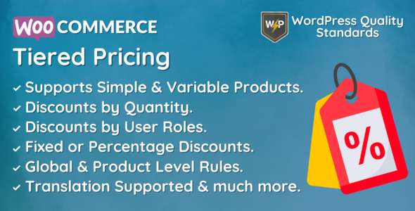 WooCommerce 分层定价 |按数量计价 |批发定价