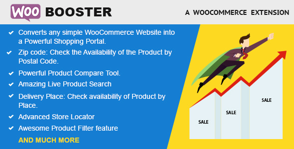 WooBooster – WooCommerce 比较、Live Search、产品过滤器、商店定位器