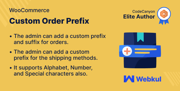 WordPress WooCommerce 自定义订单前缀插件