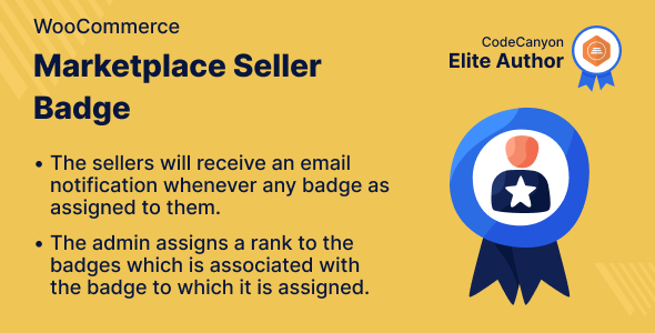 适用于 WooCommerce 的 Marketplace 多商家徽章插件
