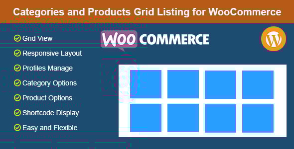 WooCommerce 的类别和产品网格列表