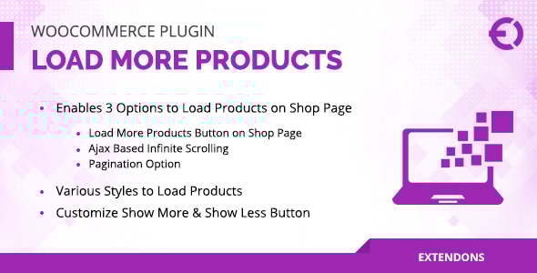 WooCommerce 加载更多产品插件 – 无限滚动