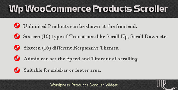 WP WooCommerce 产品滚筒