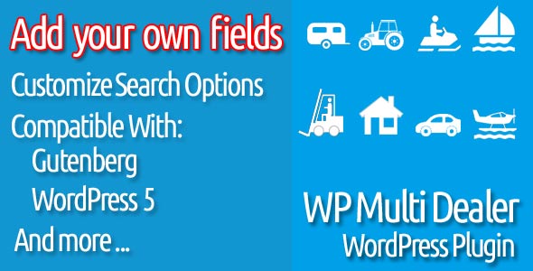 多经销商和房地产代理/代理 WordPress 插件