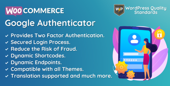 WooCommerce 谷歌身份验证器 |双重身份验证