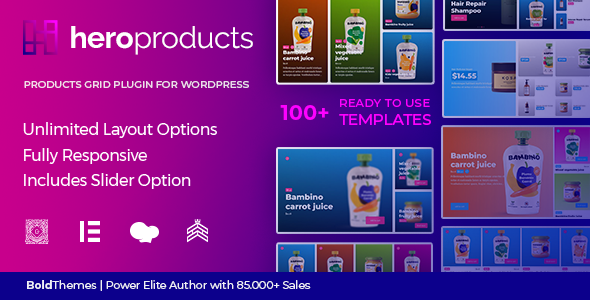 Hero Products – WooCommerce 的产品网格插件
