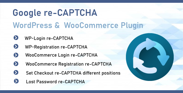 适用于WordPress和WooCommerce的Google reCAPTCHA
