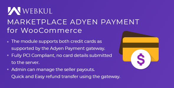 WooCommerce 的市场 Adyen 付款