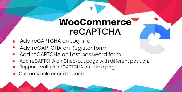 WooCommerce recaptcha 插件