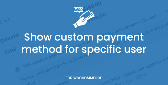 WooCommerce 自定义付款标签