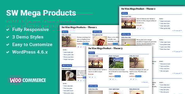 大型产品 WooCommerce WordPress 插件