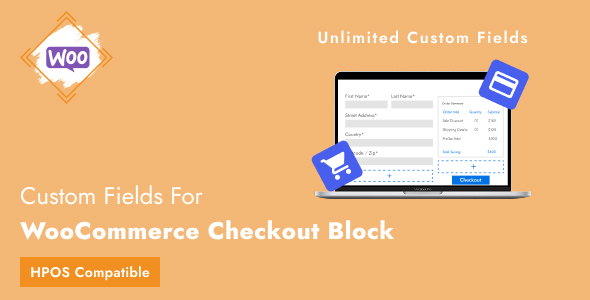 WooCommerce 结帐块的自定义字段