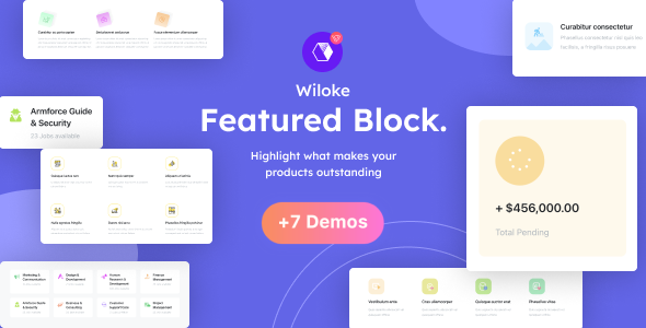 Elementor 的 Wiloke 特色块