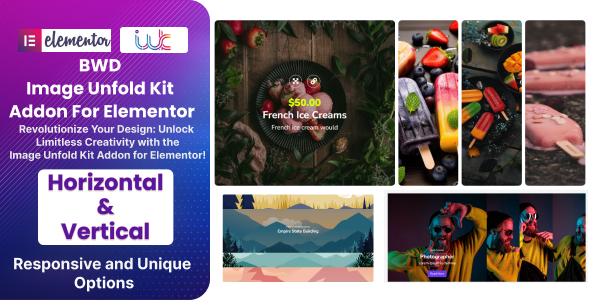 Elementor Unfold – 图像展开套件