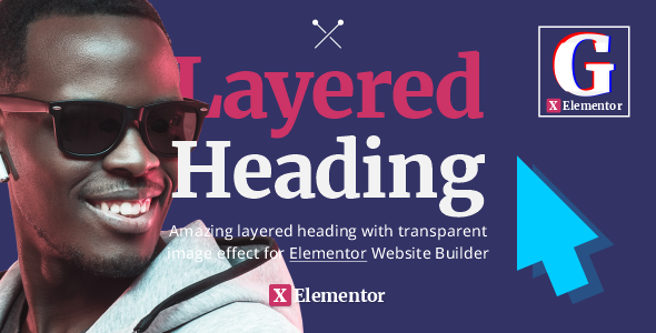Elementor 的分层标题