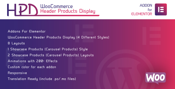 Elementor 的 WooCommerce 标题产品显示 – WordPress 插件