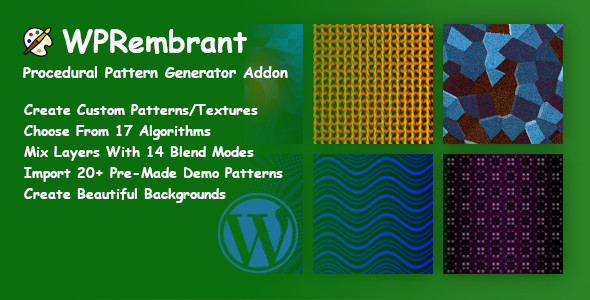 WPRembrant Image Editor 的程序模式生成器插件