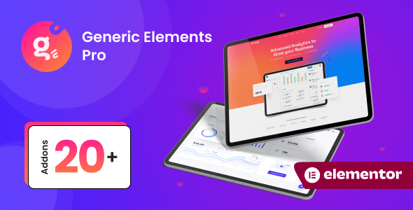 Generic Elements Pro for Elementor WordPress 插件