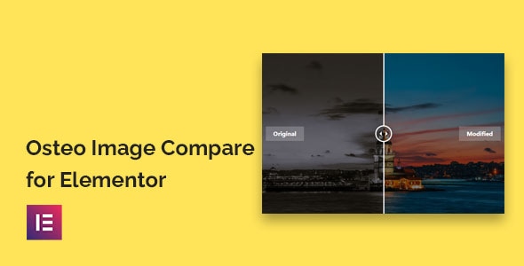 Elementor 的 Osteo Image Compare