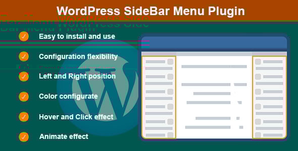 WordPress SideBar 菜单插件