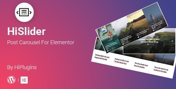 Hi Slider – 帖子轮播
