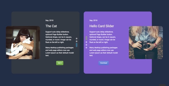 Card Slider – WPBakery Page Builder 插件