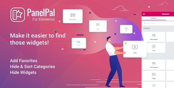 PanelPal for Elementor – 管理小部件和类别