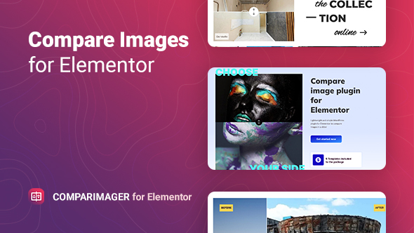 Comparimager – Elementor 的前后图像比较