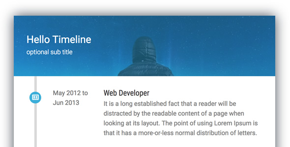 时间线卡 – WPBakery Page Builder 插件