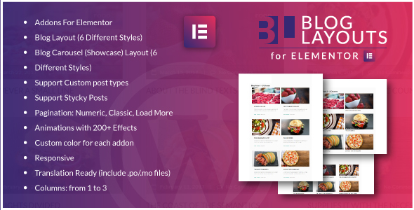 Elementor WordPress 插件的博客布局