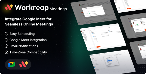 Workreap 会议 – 在 Workreap 主题中简化您的会议