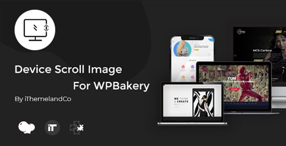 WPBakery Page Builder 的设备滚动图像