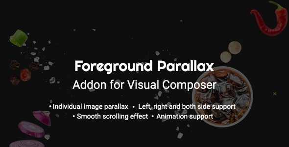 前景视差效果 Visual Composer 插件