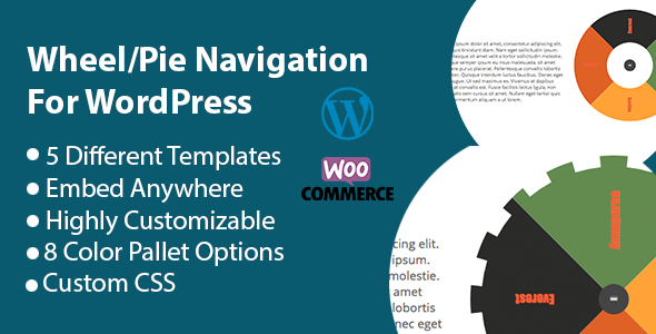 Spider Wheel Navigation or Tabs For WordPress