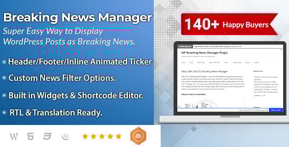 BWL Post To Breaking News Manager