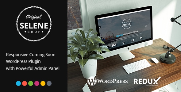 Selene – Responsive Coming Soon WordPress Plugin