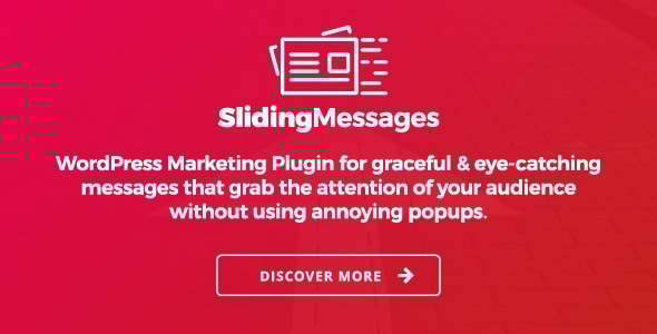 WordPress Marketing Plugin – Sliding Messages