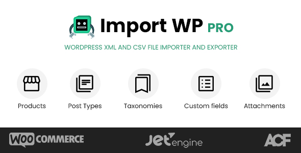ImportWP Pro – WordPress XML  CSV Importer